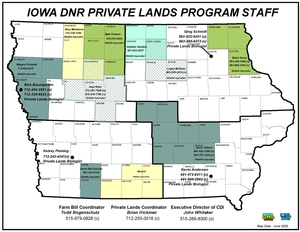 DNR PL Staff Map